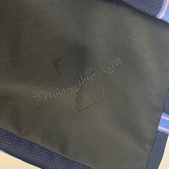 Ermenegildo Zegna Stripes Silk Ties Blue Pink Green - Picture 3 of 5